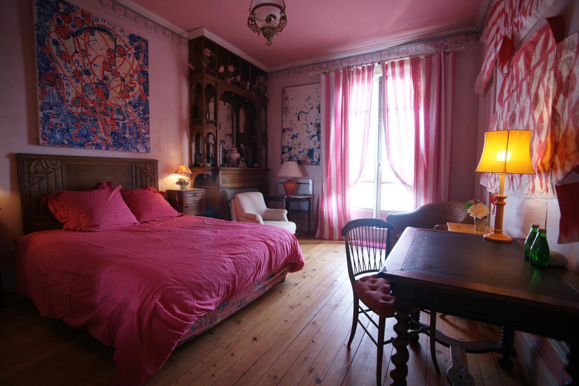 La Villa Louis, La Chambre Rose, Maison D'Hotes Vue Mer, リオン・シュル・メール エクステリア 写真