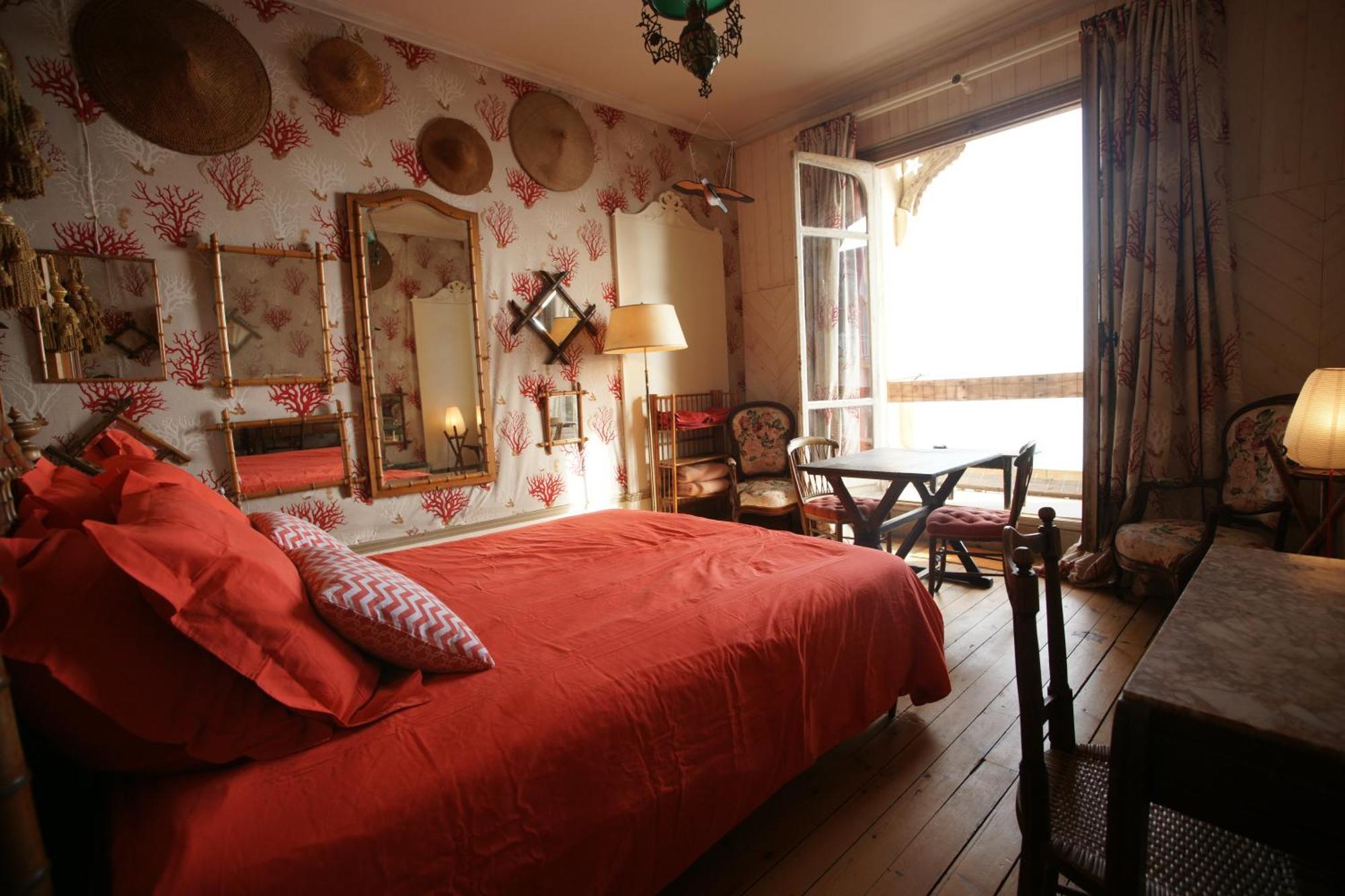 La Villa Louis, La Chambre Rose, Maison D'Hotes Vue Mer, リオン・シュル・メール エクステリア 写真