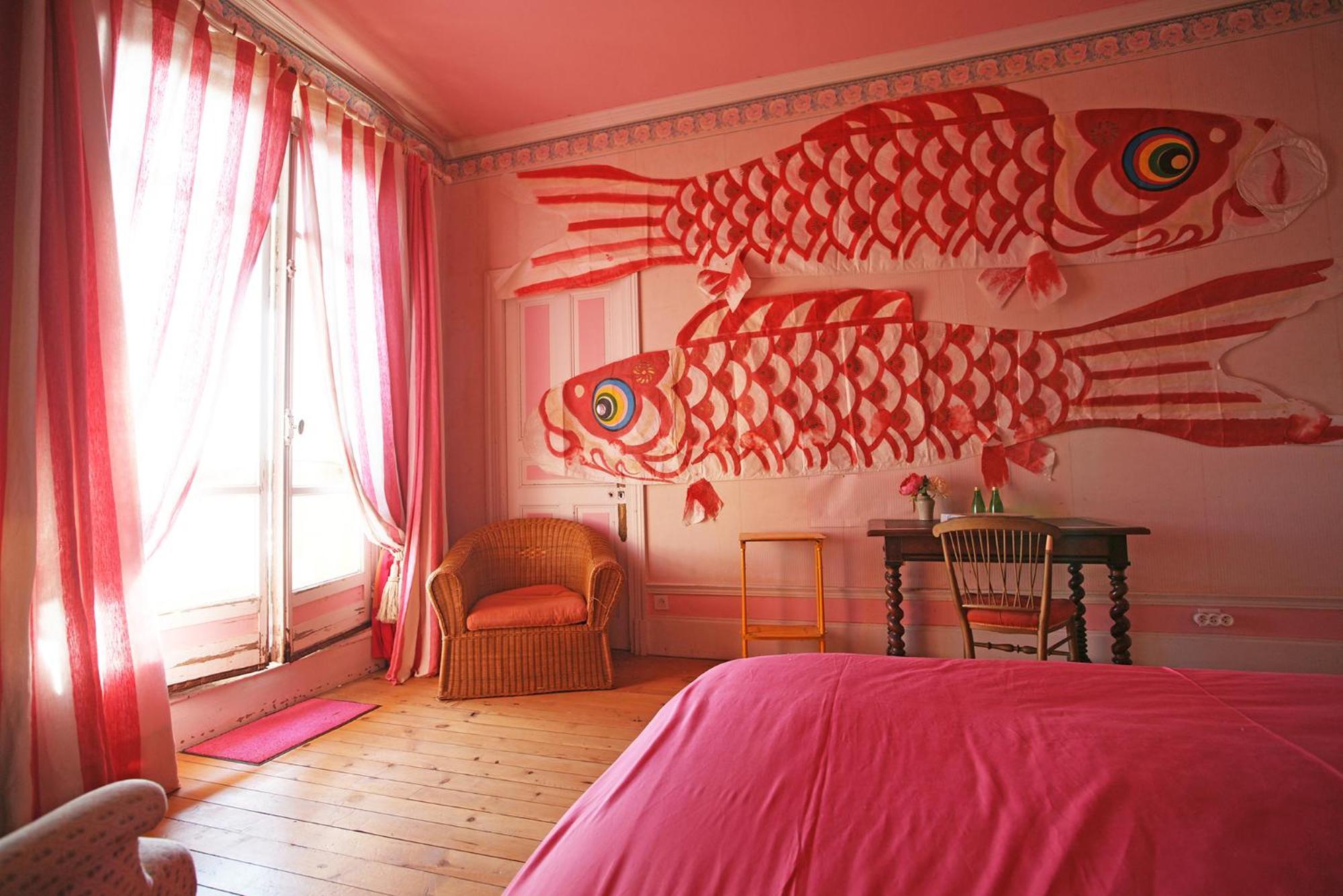 La Villa Louis, La Chambre Rose, Maison D'Hotes Vue Mer, リオン・シュル・メール エクステリア 写真