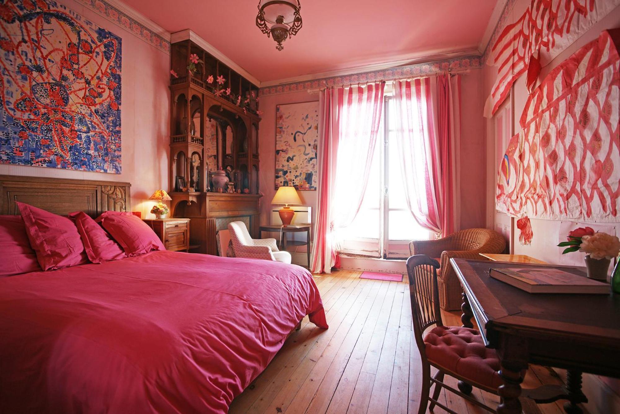 La Villa Louis, La Chambre Rose, Maison D'Hotes Vue Mer, リオン・シュル・メール エクステリア 写真