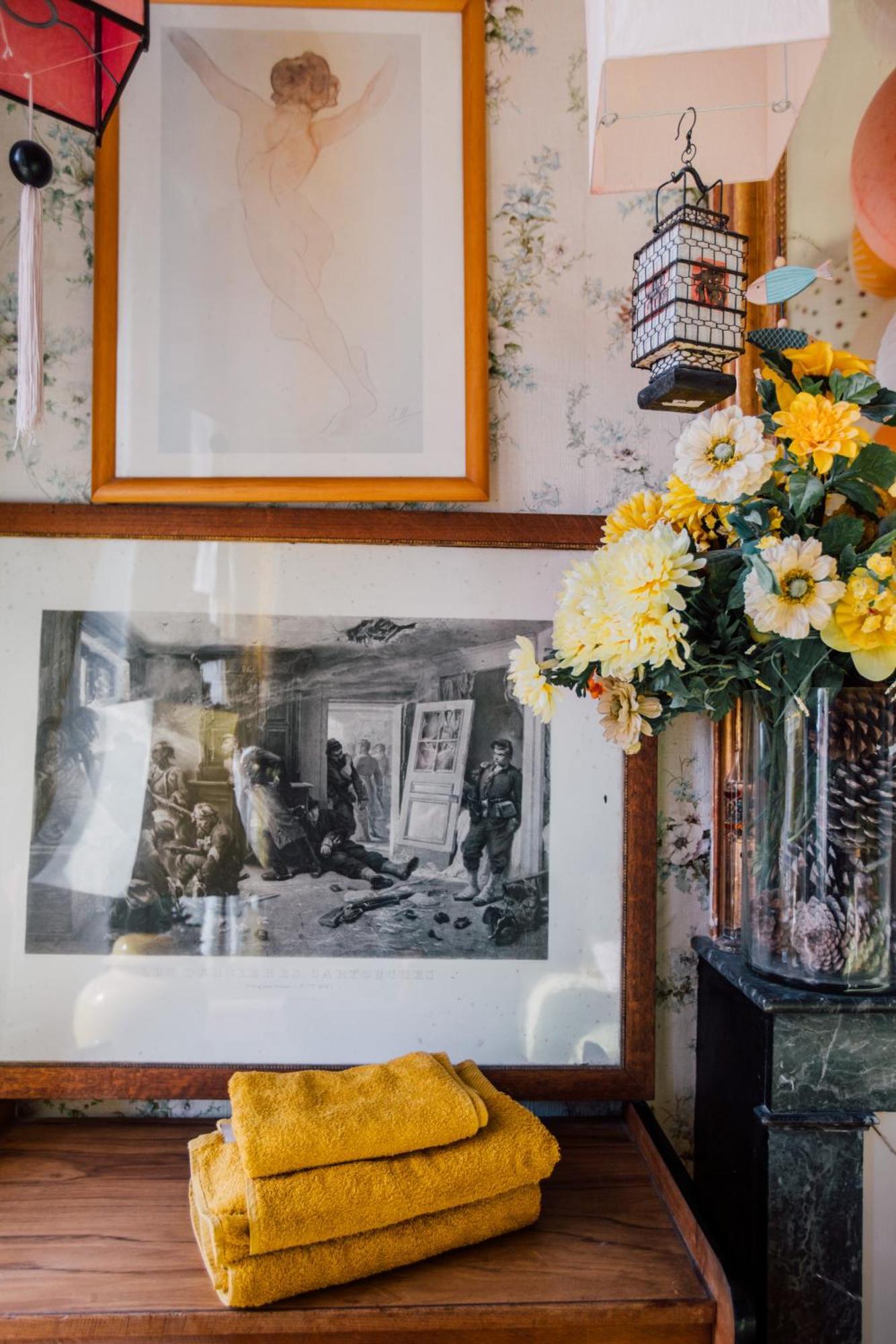 La Villa Louis, La Chambre Rose, Maison D'Hotes Vue Mer, リオン・シュル・メール エクステリア 写真