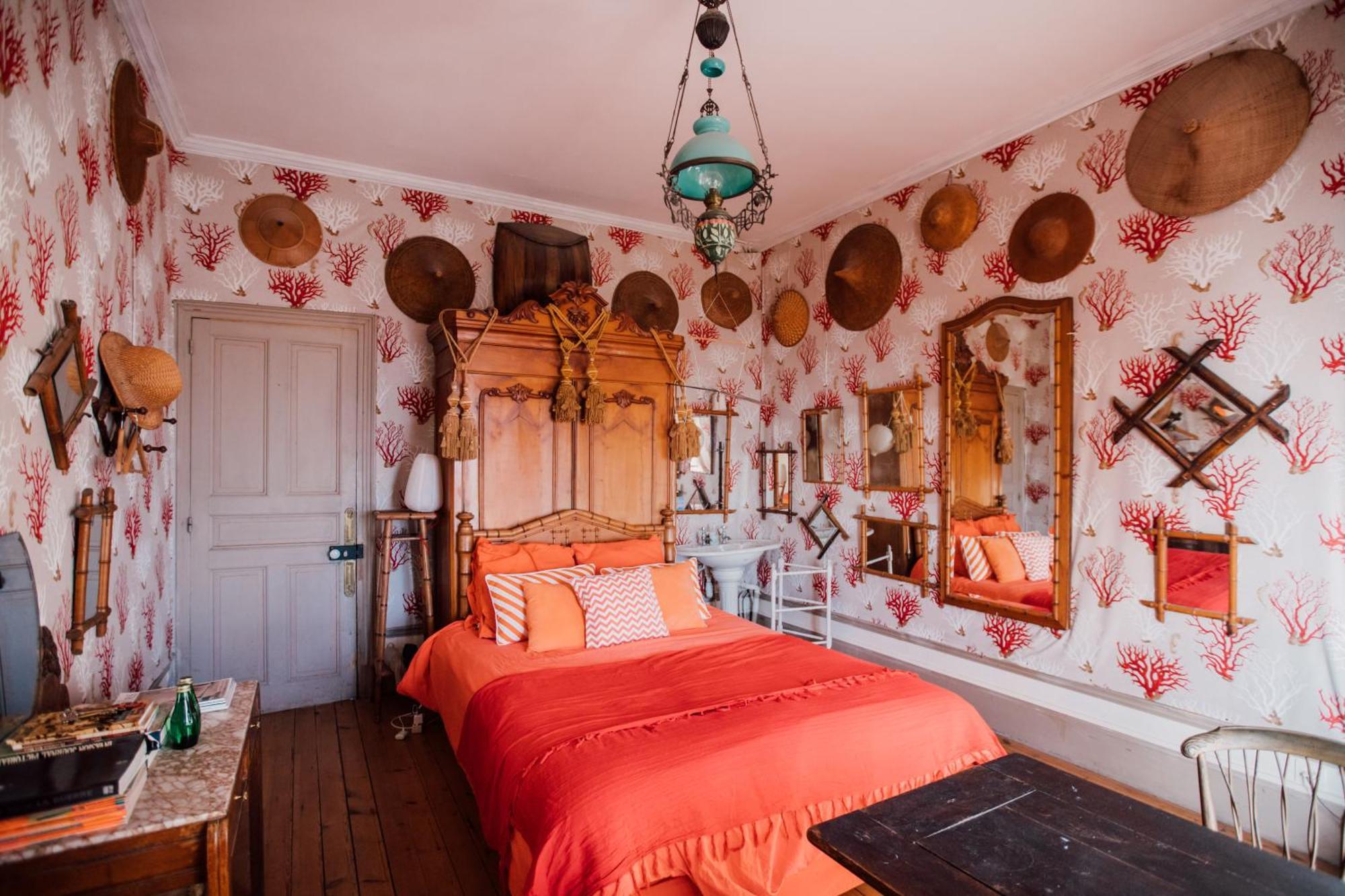 La Villa Louis, La Chambre Rose, Maison D'Hotes Vue Mer, リオン・シュル・メール エクステリア 写真